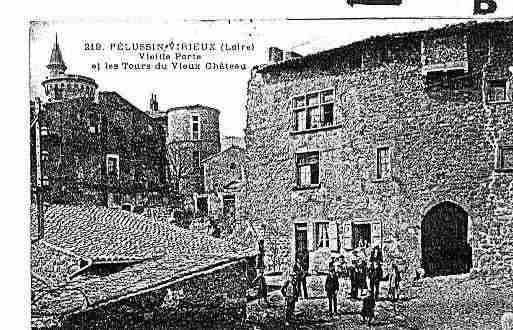 Ville de PELUSSIN Carte postale ancienne