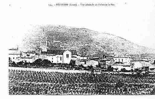 Ville de PELUSSIN Carte postale ancienne