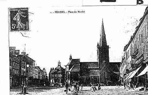 Ville de PERIERS Carte postale ancienne