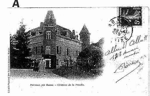 Ville de PERREUX Carte postale ancienne