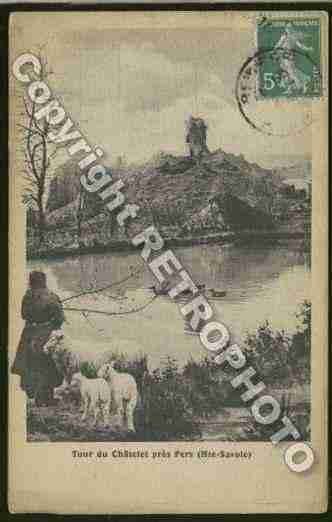 Ville de PERSJUSSY Carte postale ancienne