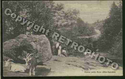 Ville de PERSJUSSY Carte postale ancienne