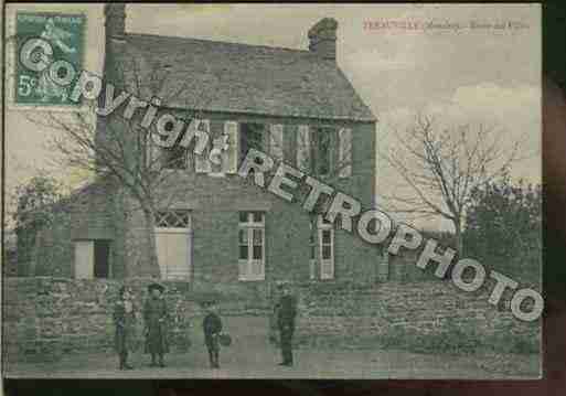 Ville de PIEUX(LES) Carte postale ancienne