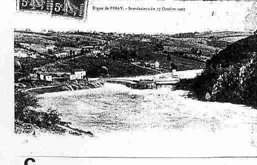 Ville de PINAY Carte postale ancienne