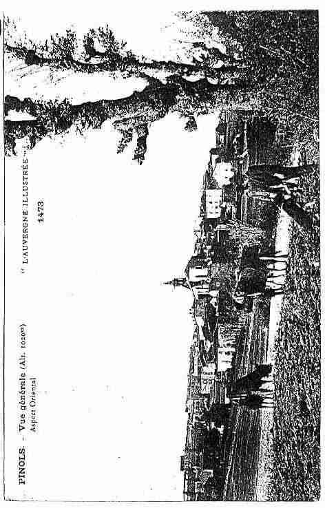 Ville de PINOLS Carte postale ancienne Ville de PINOLS Carte postale ancienne