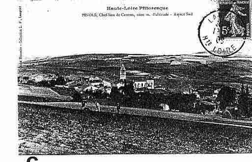 Ville de PINOLS Carte postale ancienne