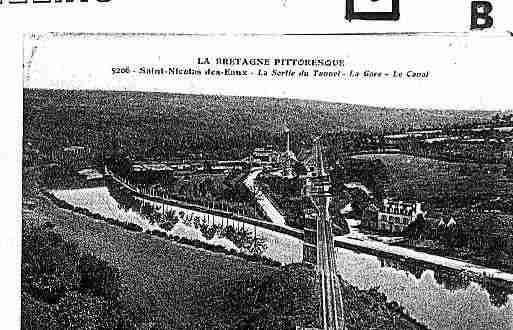 Ville de PLUMELIAU Carte postale ancienne