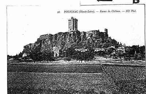 Ville de POLIGNAC Carte postale ancienne