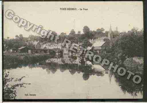 Ville de PONTHEBERT Carte postale ancienne