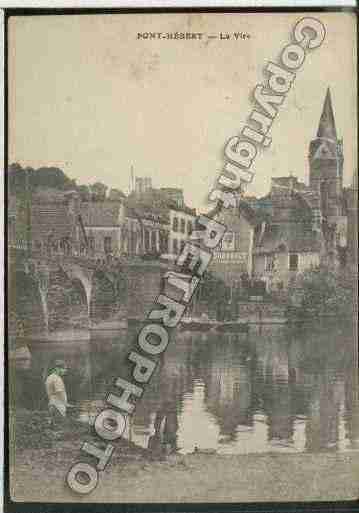 Ville de PONTHEBERT Carte postale ancienne