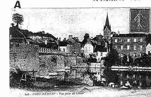 Ville de PONTHEBERT Carte postale ancienne