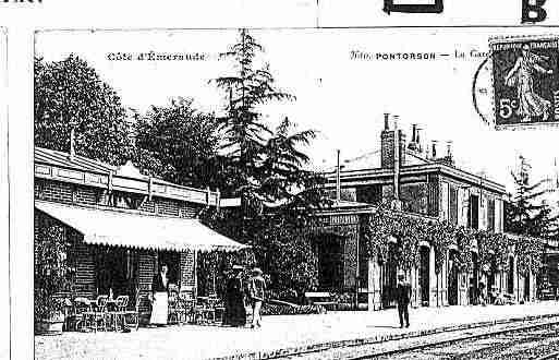 Ville de PONTORSON Carte postale ancienne