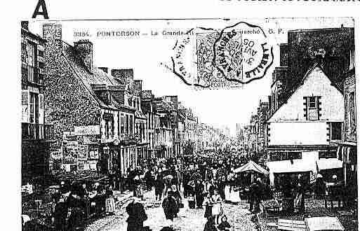 Ville de PONTORSON Carte postale ancienne