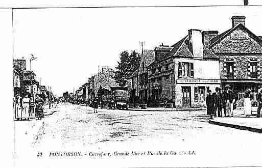 Ville de PONTORSON Carte postale ancienne