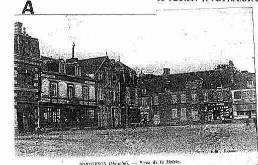 Ville de PONTORSON Carte postale ancienne
