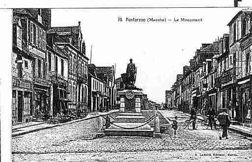 Ville de PONTORSON Carte postale ancienne