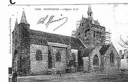 Ville de PONTORSON Carte postale ancienne