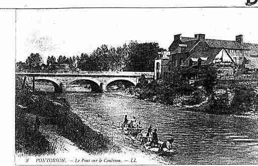Ville de PONTORSON Carte postale ancienne