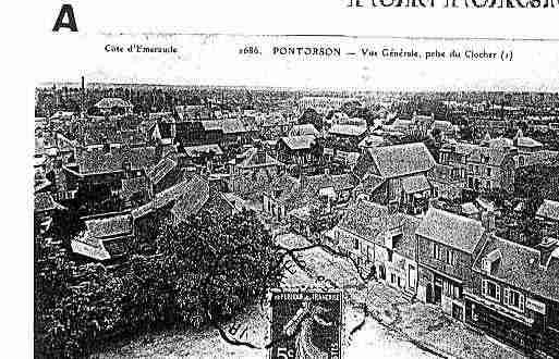 Ville de PONTORSON Carte postale ancienne