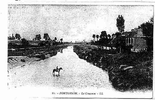 Ville de PONTORSON Carte postale ancienne