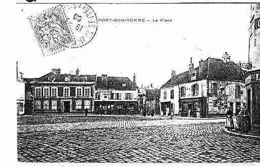 Ville de PONTSURYONNE Carte postale ancienne