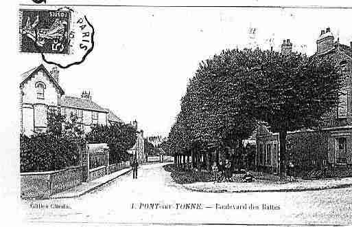 Ville de PONTSURYONNE Carte postale ancienne