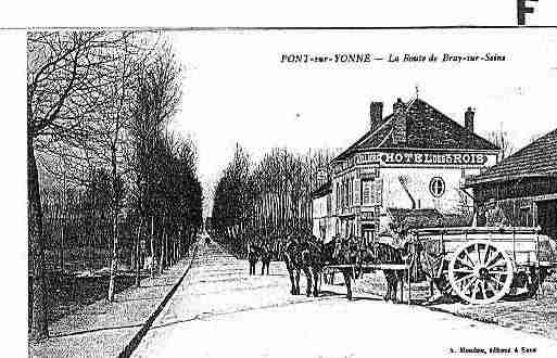Ville de PONTSURYONNE Carte postale ancienne