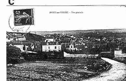 Ville de PONTSURYONNE Carte postale ancienne