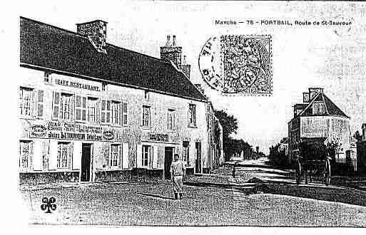 Ville de PORTBAIL Carte postale ancienne