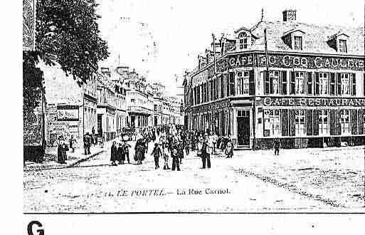 Ville de PORTEL(LE) Carte postale ancienne