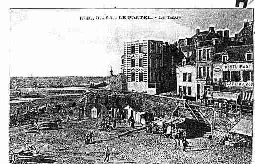 Ville de PORTEL(LE) Carte postale ancienne