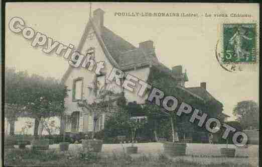 Ville de POUILLYLESNONAINS Carte postale ancienne