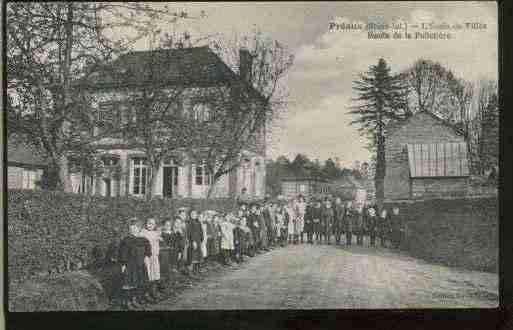 Ville de PREAUX Carte postale ancienne