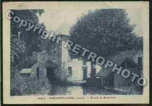 Ville de PREFONTAINES Carte postale ancienne Ville de PREFONTAINES Carte postale ancienne