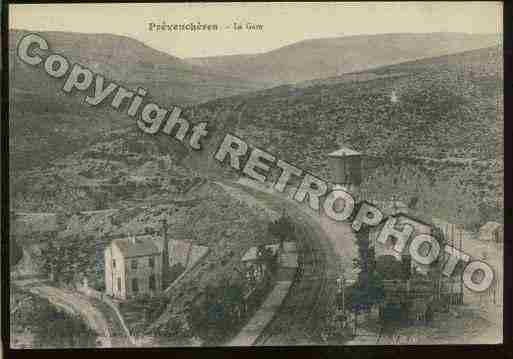 Ville de PREVENCHERES Carte postale ancienne