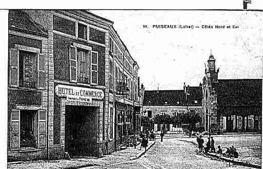 Ville de PUISEAUX Carte postale ancienne