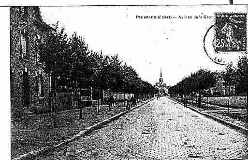 Ville de PUISEAUX Carte postale ancienne