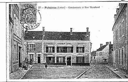 Ville de PUISEAUX Carte postale ancienne