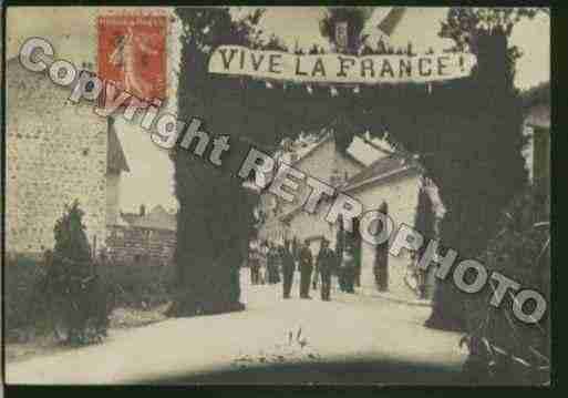 Ville de PUISEAUX Carte postale ancienne