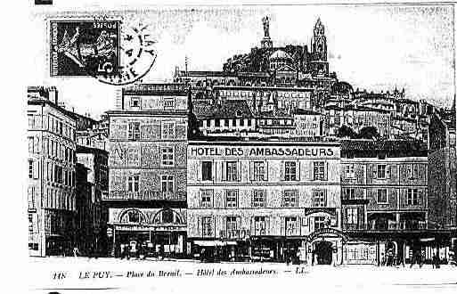 Ville de PUYENVELAY(LE) Carte postale ancienne