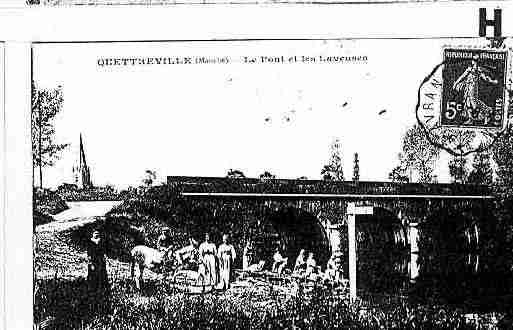 Ville de QUETTREVILLESURSIENNE Carte postale ancienne