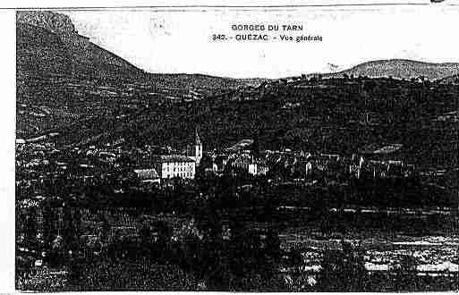 Ville de QUEZAC Carte postale ancienne