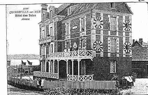 Ville de QUIBERVILLE Carte postale ancienne