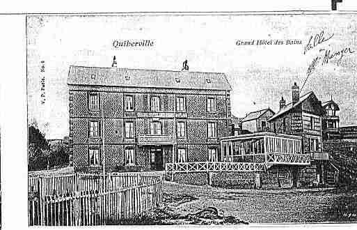 Ville de QUIBERVILLE Carte postale ancienne