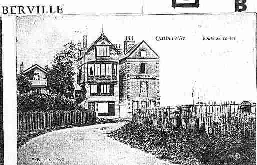 Ville de QUIBERVILLE Carte postale ancienne