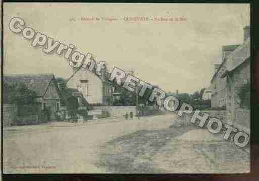 Ville de QUINEVILLE Carte postale ancienne