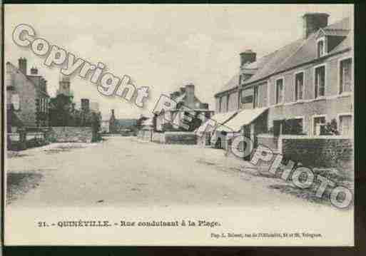 Ville de QUINEVILLE Carte postale ancienne