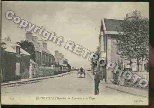 Ville de QUINEVILLE Carte postale ancienne