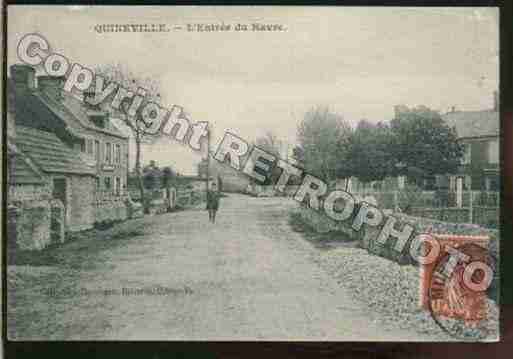 Ville de QUINEVILLE Carte postale ancienne