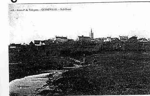 Ville de QUINEVILLE Carte postale ancienne